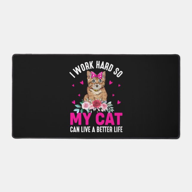 I Work Hard So My Cat Can (Recto)