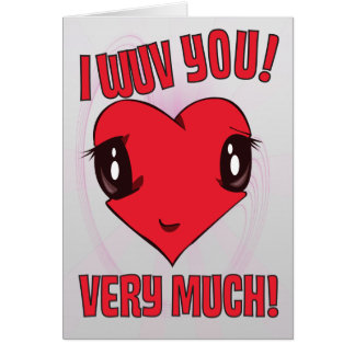 I Wuv que vous cardez