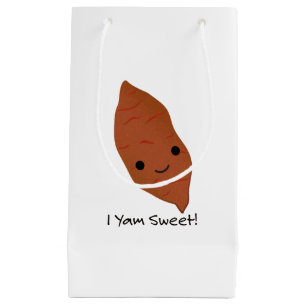 I Yam Sweet Niedlich kawaii Sweet Potato Kleine Geschenktüte