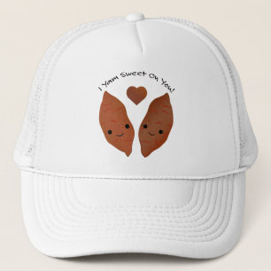 I Yam Sweet Niedlich Sweet Potato Truckerkappe