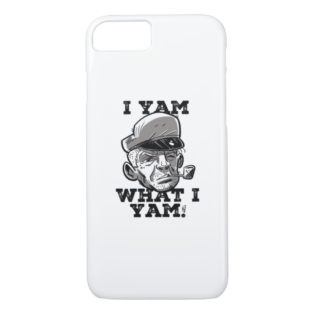 I Yam Was ich Yam Classic Meme Design Case-Mate iPhone Hülle (Rückseite)