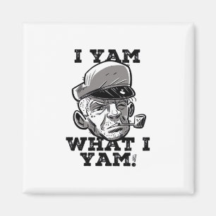 I Yam Was ich Yam Classic Meme Design Magnet