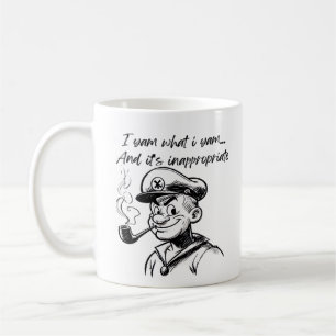 I Yam, was ich Yam und unangemessene klassische Sl Kaffeetasse