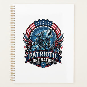 IA patriotique Liberté Loup Cyberpunk Avenir Liber
