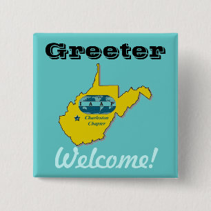 IAAP Greeter Abzeichen Button