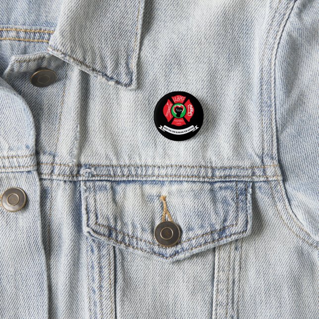 IABPFF GOLD FINISH LAPEL PIN BUTTON (Beispiel)