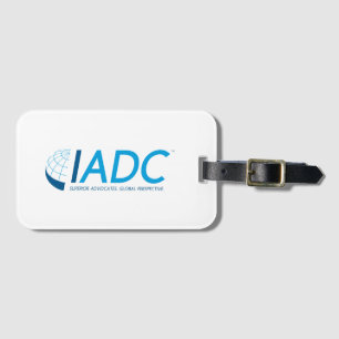 IADC Gepäckanhänger mit Visitenkarte-Schlitz