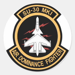 IAF Su-30MKI Flecken Runder Aufkleber