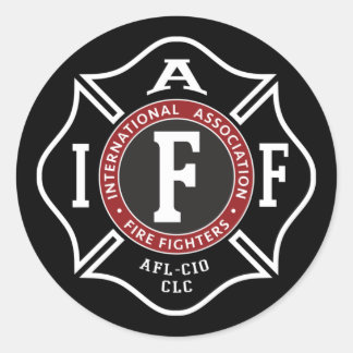 IAFF Malteser Rundsticker Runder Aufkleber