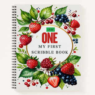 Iam one Strawberry Berry Sweet Notizbuch