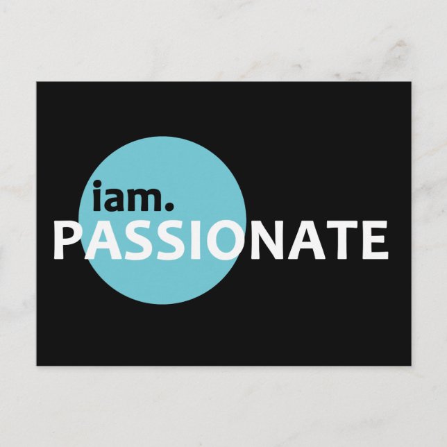 Iam. Passionierte Sammlung Postkarte (Vorderseite)