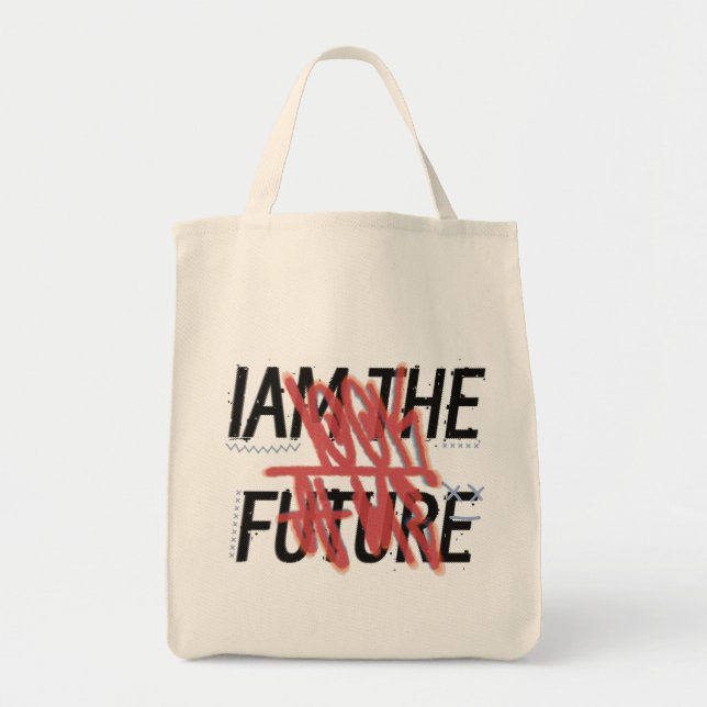 Iam the future tote bag tragetasche (Vorne)