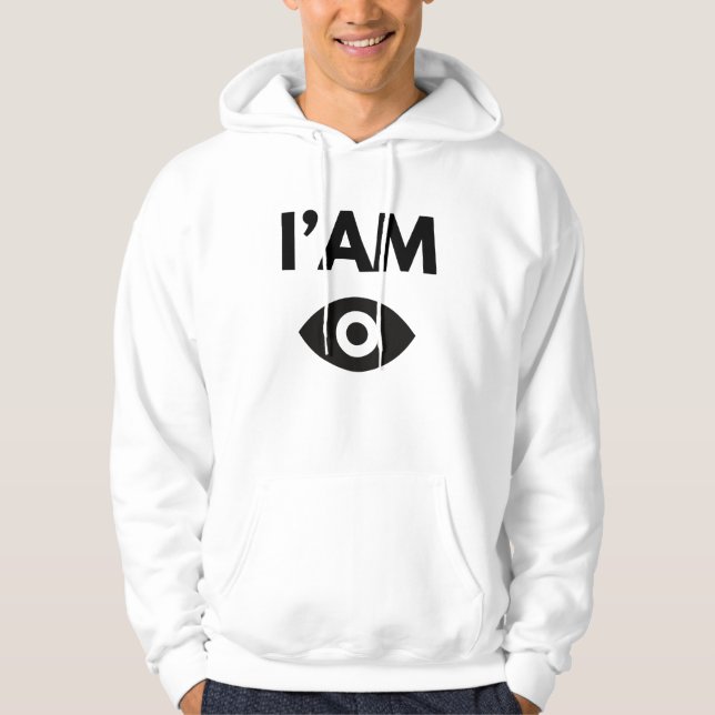 I'AM with eye in the middle Hoodie (Vorderseite)