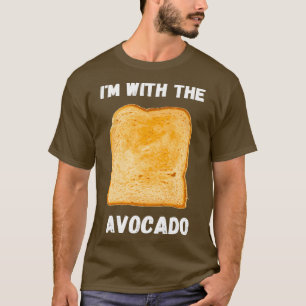 Iampamp39m mit dem Avocado Toast Funny Halloween T-Shirt