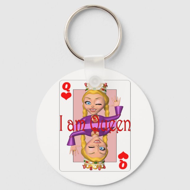 Iamqueen Schlüsselanhänger (Vorderseite)