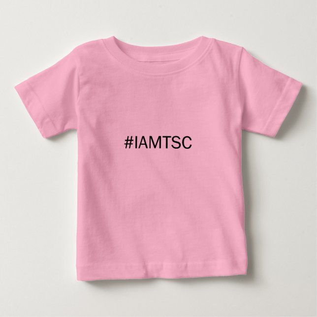 #IAMTSC Bio Baby Onsie Baby T-shirt (Vorderseite)