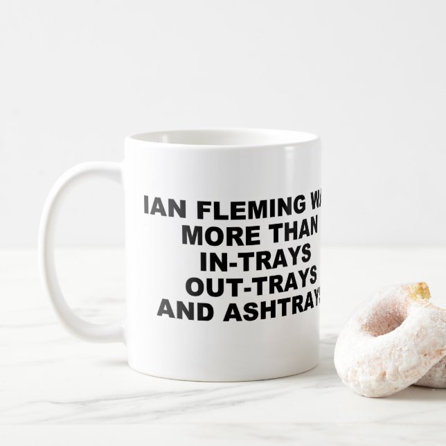 Ian Fleming Mug (Avec donut)