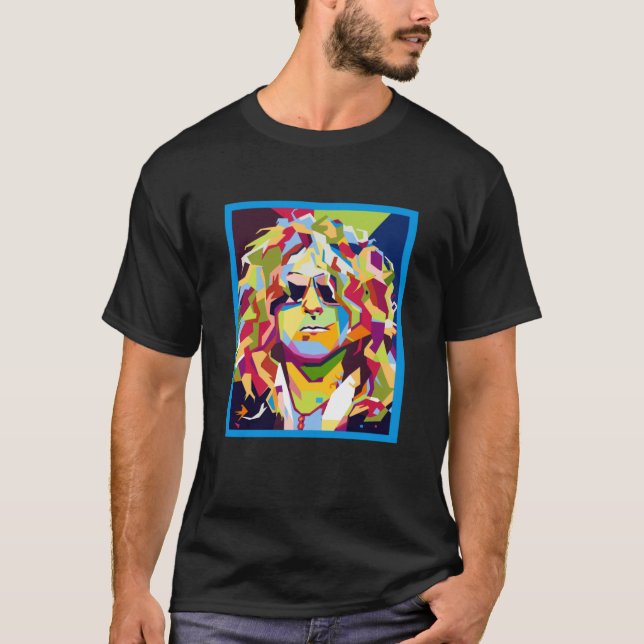 Ian Hunter Musician WPAP T-Shirt (Vorderseite)