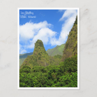 Iao Valley, Maui Hawaii Postkarte