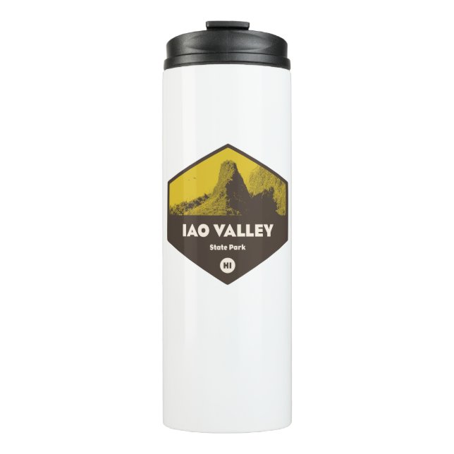 Iao Valley Staat Park Hawaii Thermosbecher (Vorderseite)