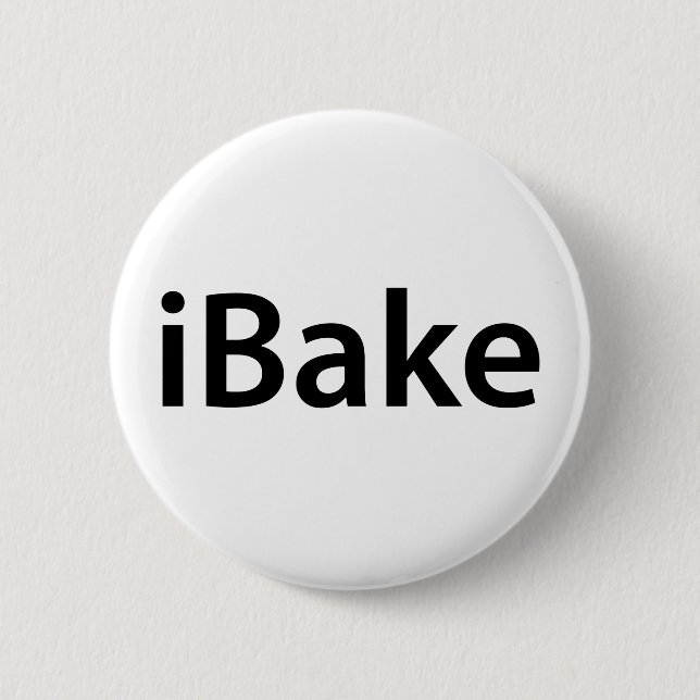 iBake T - Shirt Button (Vorderseite)