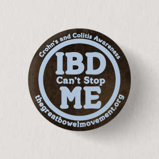 IBD kann MICH nicht stoppen Knopf Button