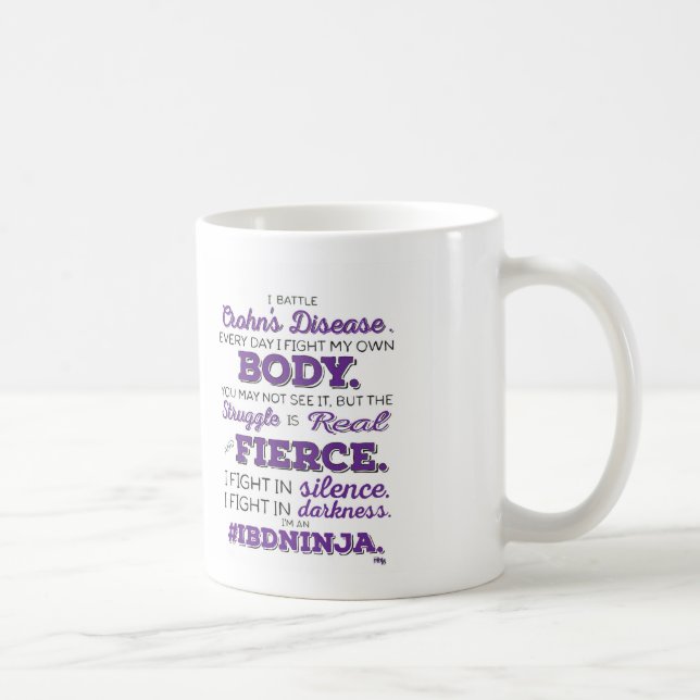 #IBDninja (Crohns Krankheit) Tasse (Rechts)