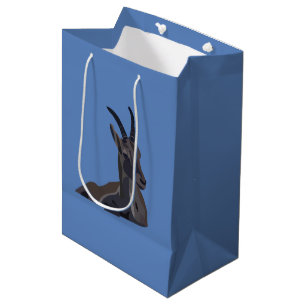 Ibex Goat Animal Art Goat Mittlere Geschenktüte
