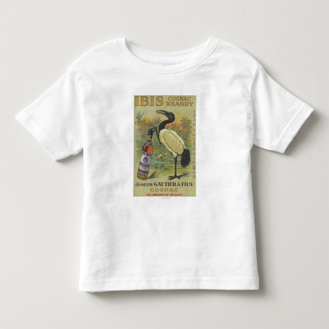 IBIS-Kognak - Joseph Gautier u. Fils Promo Kleinkind T-shirt (Vorderseite)
