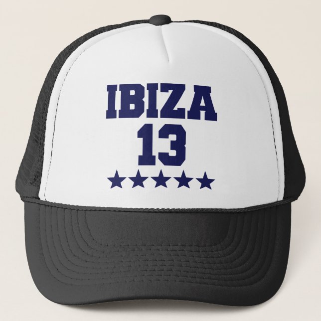 Ibiza 2013 truckerkappe (Vorderseite)