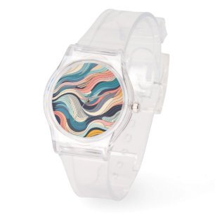 Ibiza Abstrakt Deko Delight Armbanduhr