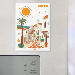 Ibiza balearische Spain Urlaub Souvenir Geschenk Magnet