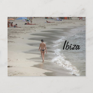 Ibiza Beach Postcard Postkarte