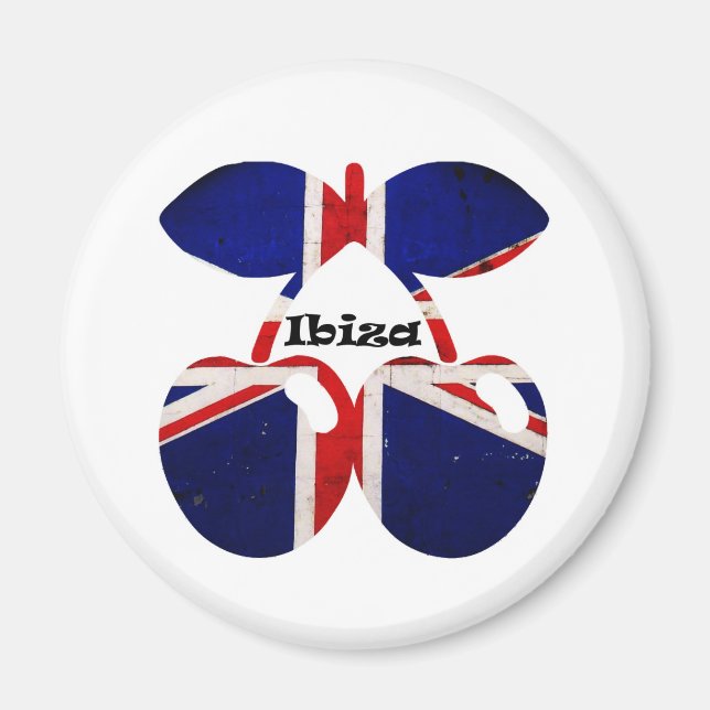 Ibiza Cherries Magnet (Vorne)