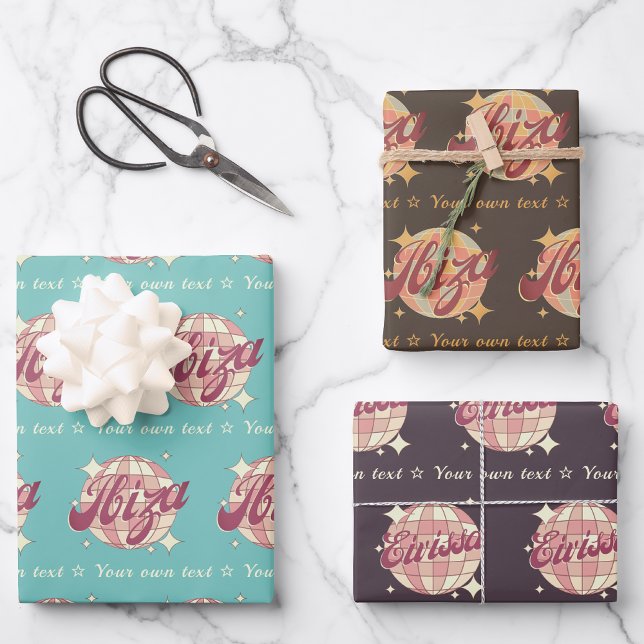 Ibiza Eivissa Spanien Geschenkpapier Set (Von Creator hochgeladen)