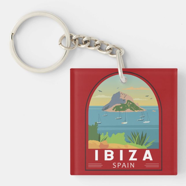 Ibiza Espagne Voyage Art Vintage (Devant)