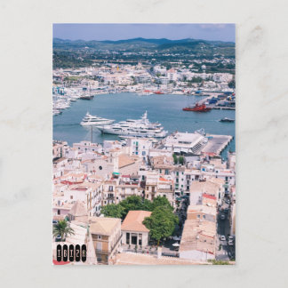 Ibiza Marina Postkarte
