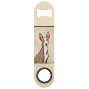 Ibiza-Podenco-Gemälde - Süße originelle Hundekunst Speed Flaschenöffner