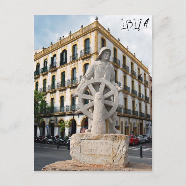 IBIZA POSTKARTE (Vorderseite)