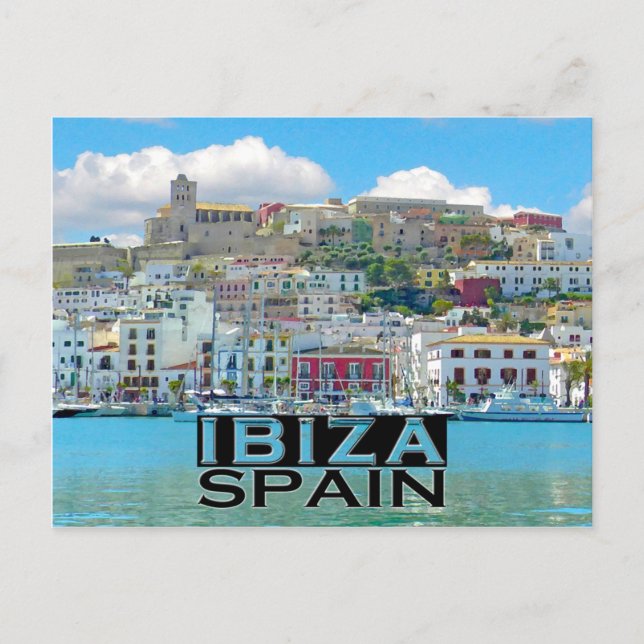 Ibiza Postkarte (Vorderseite)