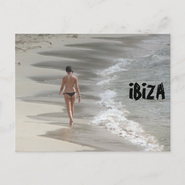 IBIZA POSTKARTE (Vorderseite)