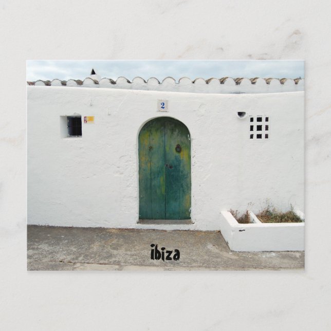 Ibiza Postkarte (Vorderseite)