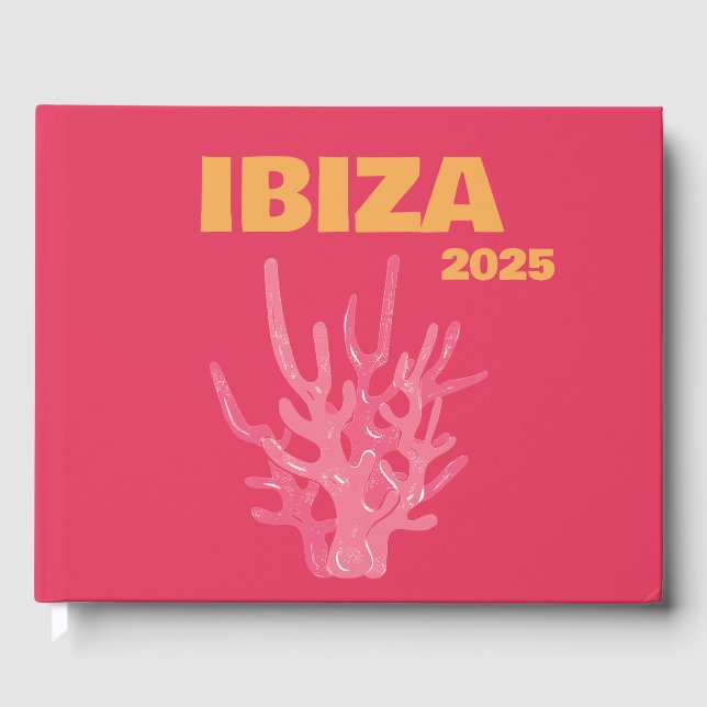 Ibiza-Reise-Couchtischbuch Gästebuch (Vorderseite)