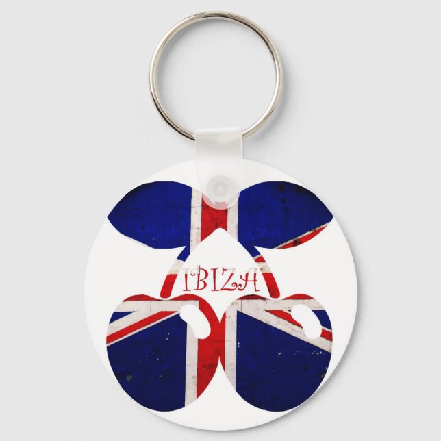 Ibiza Schlüsselanhänger (Vorderseite)