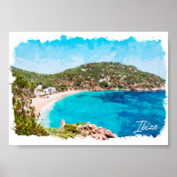 Ibiza Spain Beach Landschaftsreise
