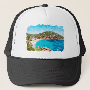 Ibiza Spain Beach Landschaftsreise Truckerkappe