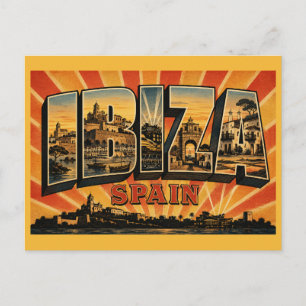 Ibiza Spanien Dalt Vila Zitadelle Postkarte
