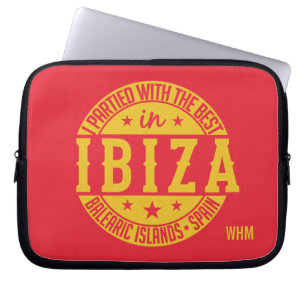 IBIZA Spanien individuelle Laptop-Ärmel für Monogr Laptopschutzhülle