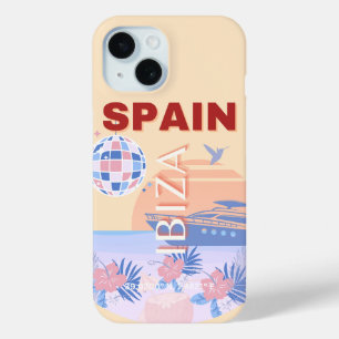 Ibiza, Spanien, Reisen Kunst, Retro Kunst, Pasta Case-Mate iPhone Hülle