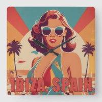 Ibiza, Spanien Reiseplakat